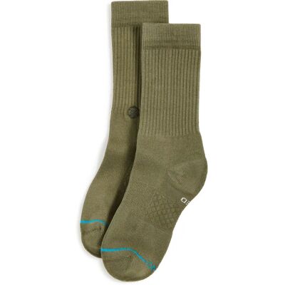 Stance Icon Crew - Grün - UK 8-12 - Socken Stance Icon Crew - Grün - UK 8-12 - Socken