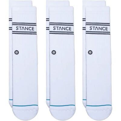 Stance Basic Crew Socken 3-Pack (A556D20SRO) - weiß Stance Basic Crew Socken 3-Pack (A556D20SRO) - weiß