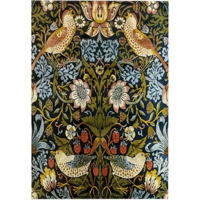 3dRose William Morris Strawberry Thief-mönster Flerfärgad Handduk - 15x22 3dRose William Morris Strawberry Thief-mönster Flerfärgad Handduk - 15x22