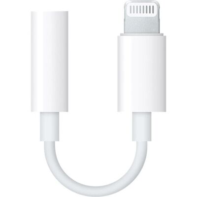 Apple Lightning zu 3,5mm Adapter - Weiß - Produkttyp Apple Lightning zu 3,5mm Adapter - Weiß - Produkttyp