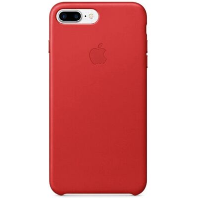 Coque en Cuir Apple pour iPhone 7 / 8 Plus - Rouge Coque en Cuir Apple pour iPhone 7 / 8 Plus - Rouge
