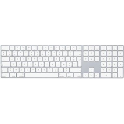 Apple MQ052F/A Vit AZERTY Trådlös Tangentbord Apple MQ052F/A Vit AZERTY Trådlös Tangentbord