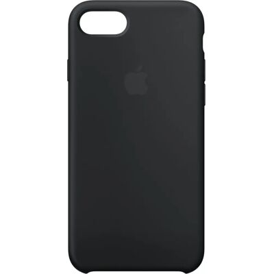 Coque en silicone Apple iPhone 7/8 - Noir Coque en silicone Apple iPhone 7/8 - Noir