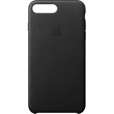 Coque en cuir Apple pour iPhone 8 Plus - Noir - Publicité Coque en cuir Apple pour iPhone 8 Plus - Noir - Publicité