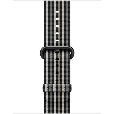 Bracelet en nylon MRHC2ZM/A pour Apple Watch - Noir, Gris - Accessoires Wearables Bracelet en nylon MRHC2ZM/A pour Apple Watch - Noir, Gris - Accessoires Wearables