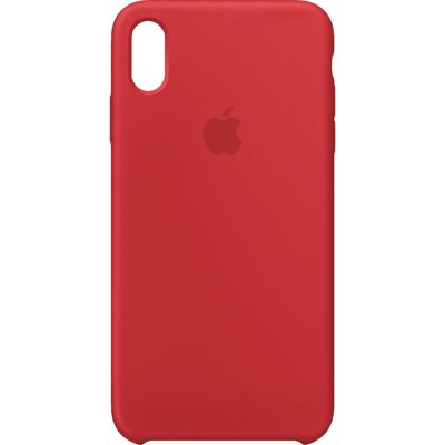 Coque en Silicone Apple (iPhone XS Max) - ROUGE Coque en Silicone Apple (iPhone XS Max) - ROUGE
