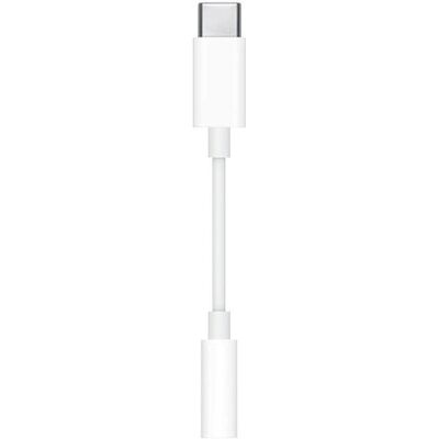 Apple MU7E2ZM/A Hvit USB-C til 3,5 mm hodetelefonadapter - Kabel Apple MU7E2ZM/A Hvit USB-C til 3,5 mm hodetelefonadapter - Kabel