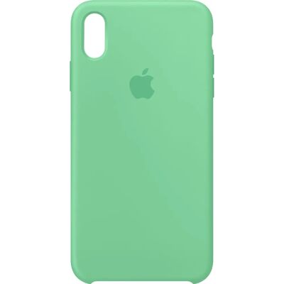 Coque en silicone vert menthe pour iPhone XS Max - Apple Coque en silicone vert menthe pour iPhone XS Max - Apple