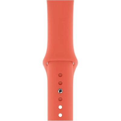 Bracelet Sport Apple MWUW2ZM/A en Élastomère Fluorée Orange - Accessoires Connectés Bracelet Sport Apple MWUW2ZM/A en Élastomère Fluorée Orange - Accessoires Connectés