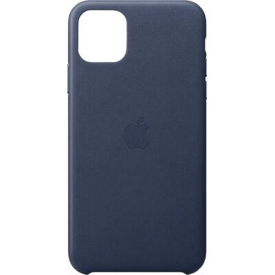 Coque en cuir Apple MX0G2ZM/A pour iPhone 11 Pro Max Bleu Minuit - Étui Coque en cuir Apple MX0G2ZM/A pour iPhone 11 Pro Max Bleu Minuit - Étui