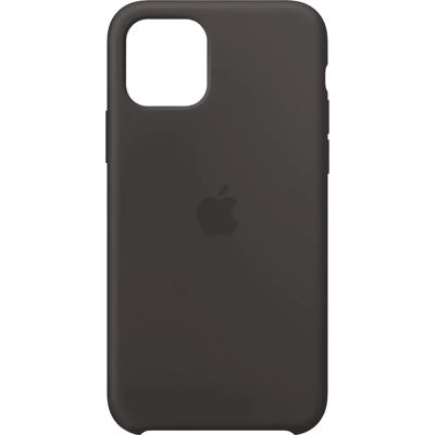 Apple iPhone 11 Pro Siliconen Case Zwart - Beschermhoes Apple iPhone 11 Pro Siliconen Case Zwart - Beschermhoes