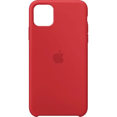 Coque en silicone Apple pour iPhone 11 Pro Max - Rouge - MWYV2ZM/A Coque en silicone Apple pour iPhone 11 Pro Max - Rouge - MWYV2ZM/A