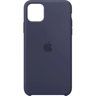 Apple Siliconen Hoes (iPhone 11 Pro Max) - Middernacht Blauw Apple Siliconen Hoes (iPhone 11 Pro Max) - Middernacht Blauw