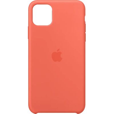 Coque en silicone orange Apple MX022ZM/A pour iPhone 12 Pro Max avec MagSafe - Publicité Coque en silicone orange Apple MX022ZM/A pour iPhone 12 Pro Max avec MagSafe - Publicité
