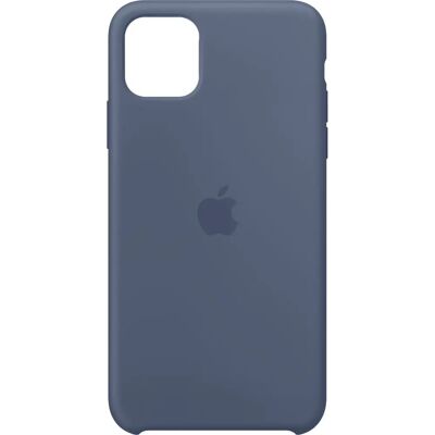 Apple iPhone 11 Pro Max Siliconen Hoes - Blauw Apple iPhone 11 Pro Max Siliconen Hoes - Blauw