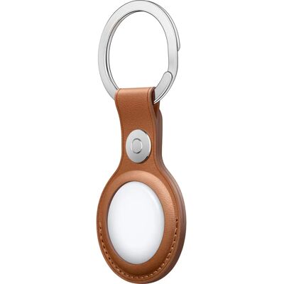Apple MX4M2ZM/A Lederen sleutelhanger Saddle Brown - GPS tracker/zoeker accessoire Apple MX4M2ZM/A Lederen sleutelhanger Saddle Brown - GPS tracker/zoeker accessoire