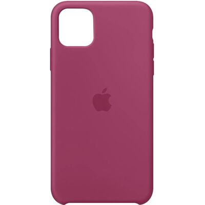 Apple iPhone 11 Pro Max Granate Siliconen Hoesje - Smartphone Cover Apple iPhone 11 Pro Max Granate Siliconen Hoesje - Smartphone Cover