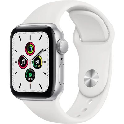 Apple Watch SE Silver 40mm GPS - Smartklocka Apple Watch SE Silver 40mm GPS - Smartklocka
