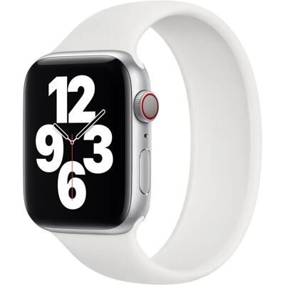 Apple Watch Siliconen Solo Loop Band 42/44/45mm - Maat 10 - Smartwatch Band Apple Watch Siliconen Solo Loop Band 42/44/45mm - Maat 10 - Smartwatch Band