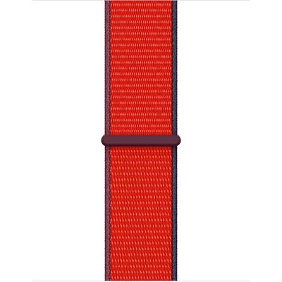 Bracelet Sport Loop en nylon rouge MG443ZM/A d'Apple - Accessoires Connectés Bracelet Sport Loop en nylon rouge MG443ZM/A d'Apple - Accessoires Connectés