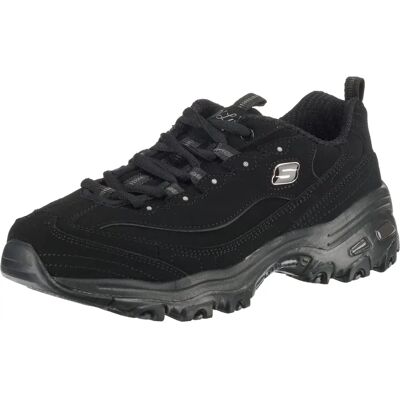 Skechers D'Lites-Play On Schwarze Damen Sneakers - US 9 Skechers D'Lites-Play On Schwarze Damen Sneakers - US 9