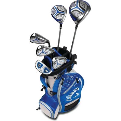 Callaway XJ2 Junior Golfsett - Blå, 6 deler, Høyrehendt Callaway XJ2 Junior Golfsett - Blå, 6 deler, Høyrehendt