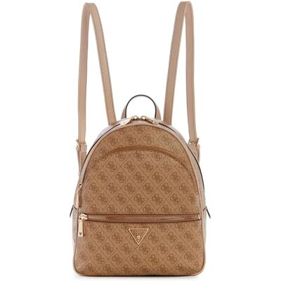 Guess Beiger Eco-Leder Rucksack - Rucksack Guess Beiger Eco-Leder Rucksack - Rucksack