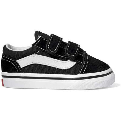 Vans Toddler Old Skool V - Nero/Bianco Vans Toddler Old Skool V - Nero/Bianco