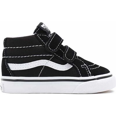 Vans SK8-Mid Reissue V Canvas & Suede - noir/blanc vrai - Publicité Vans SK8-Mid Reissue V Canvas & Suede - noir/blanc vrai - Publicité