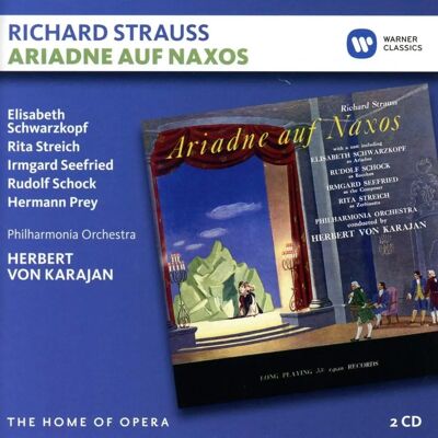 Warner Classics Elisabeth Schwarzkopf Rudolf Schock Ariadne à Naxos - CD de musique - Publicité Warner Classics Elisabeth Schwarzkopf Rudolf Schock Ariadne à Naxos - CD de musique - Publicité