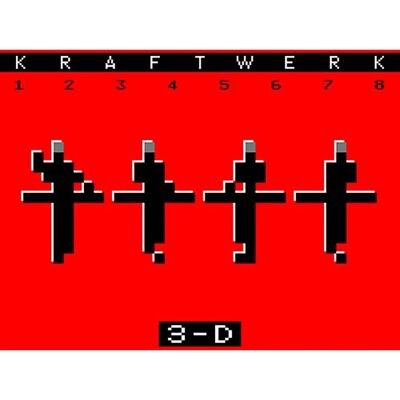 Kraftwerk 12345678 3-D CD - CD Kraftwerk 12345678 3-D CD - CD