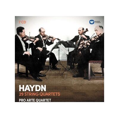 Warner Music Haydn 29 Streichquartette - Musikbox-Set Warner Music Haydn 29 Streichquartette - Musikbox-Set