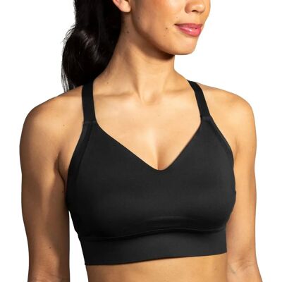 Brooks Drive Interlace Reggiseno Sportivo - Nero - Reggiseno Sportivo Brooks Drive Interlace Reggiseno Sportivo - Nero - Reggiseno Sportivo