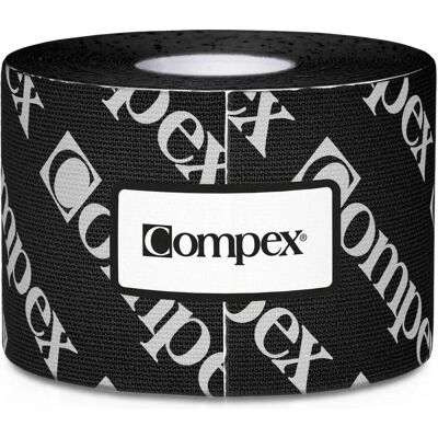 Compex Schwarzes Elastisches Kinesiologie-Band - Band Compex Schwarzes Elastisches Kinesiologie-Band - Band