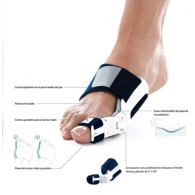 Donjoy - ACTY TOE - Size M - Attelle Hallux Valgus - Publicité Donjoy - ACTY TOE - Size M - Attelle Hallux Valgus - Publicité