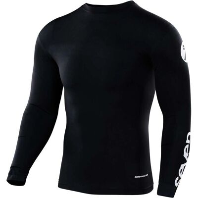 Maglia di compressione Seven Zero Staple Nera - Abbigliamento Maglia di compressione Seven Zero Staple Nera - Abbigliamento