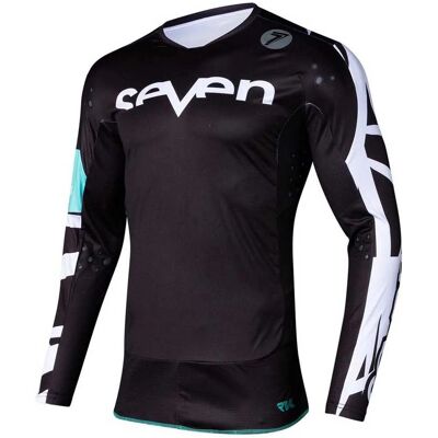 Maglietta da Ciclismo SEVEN Rival Trooper 2 Nera Maglietta da Ciclismo SEVEN Rival Trooper 2 Nera