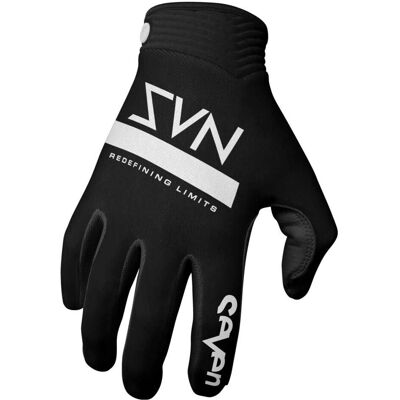 Gants Moto Seven Zero Contour - Légers, Respirants, Noirs - Publicité Gants Moto Seven Zero Contour - Légers, Respirants, Noirs - Publicité
