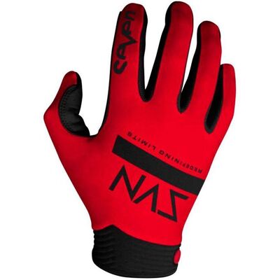 Gants Seven Zero Contour - Rouge - Gants - Publicité Gants Seven Zero Contour - Rouge - Gants - Publicité
