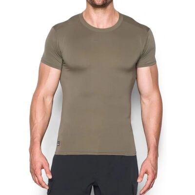Under Armour Tactical HeatGear Compression T-Shirt - Green - L - Sportswear Under Armour Tactical HeatGear Compression T-Shirt - Green - L - Sportswear