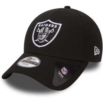 Casquette jeunesse 9Forty Raiders noir - New Era NFL - Publicité Casquette jeunesse 9Forty Raiders noir - New Era NFL - Publicité