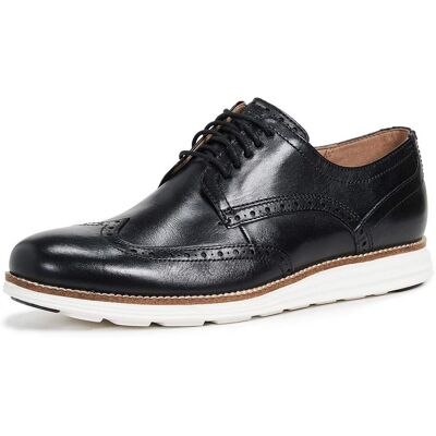 Cole Haan OriginalGrand Wingtip Oxford - Leather, Black, UK 6 - Shoes Cole Haan OriginalGrand Wingtip Oxford - Leather, Black, UK 6 - Shoes