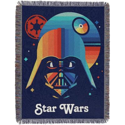 Star Wars Darth Vader 46" x 60" Woven Throw Star Wars Darth Vader 46" x 60" Woven Throw