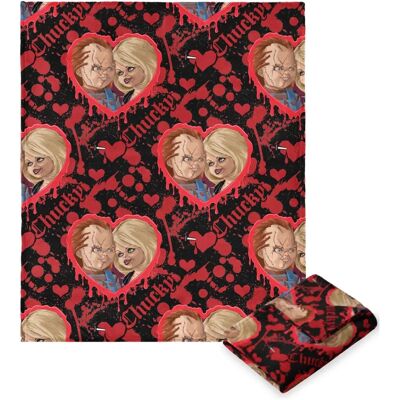 Horror-Shop - Chucky Love Hurts - 127x178 cm - Decke Horror-Shop - Chucky Love Hurts - 127x178 cm - Decke