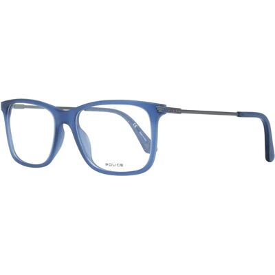 Police VPL563 955M Blauwe Vierkante Bril - Mannen Police VPL563 955M Blauwe Vierkante Bril - Mannen