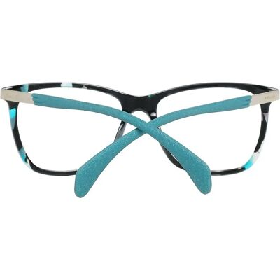 Police VPL8782 Vierkante Bril - Zwart, Teal, Volledig Rand Police VPL8782 Vierkante Bril - Zwart, Teal, Volledig Rand