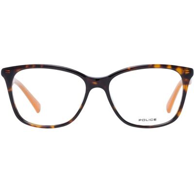 Police VPL502N Bruin Unisex Rechthoekige Plastic Bril - Bril Police VPL502N Bruin Unisex Rechthoekige Plastic Bril - Bril