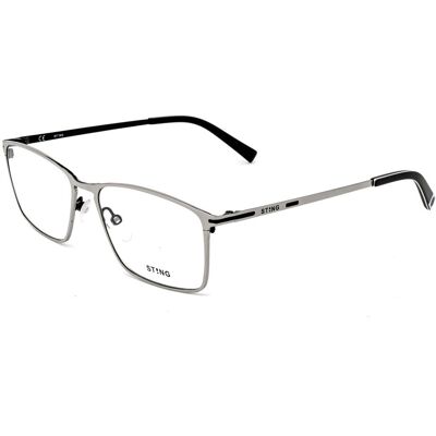 Sting VST226540583 Srebrna 54 mm męska oprawa okularowa - Oprawa Okularowa Sting VST226540583 Srebrna 54 mm męska oprawa okularowa - Oprawa Okularowa