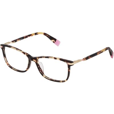 Furla VFU300 Havana Marron - Monture de lunettes - Publicité Furla VFU300 Havana Marron - Monture de lunettes - Publicité