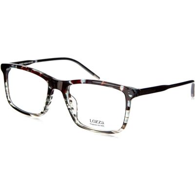 Lozza VL4237 Unisex Brille - Grau Havana - Sehbrille Lozza VL4237 Unisex Brille - Grau Havana - Sehbrille